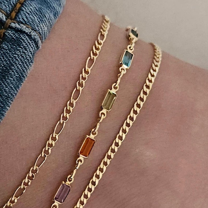 Rotnso Anklets for Women 14K Gold Silver Plated Ankle Bracelets Trendy Waterproof Boho Anklets Set Adjustable Dainty Cute Diamond Beaded Heart Non Tarnish Summer Beach Jewelry Gift - Image 5